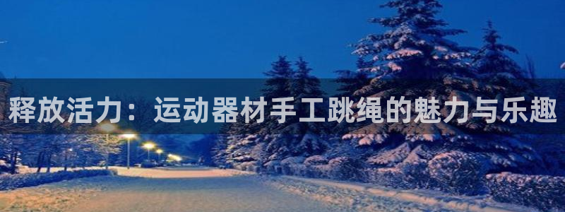 征途国际：释放活力：运动器材手工跳绳的魅力与乐趣