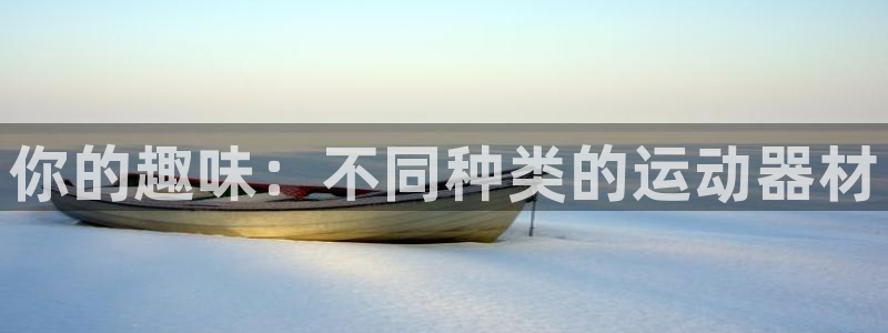 征途国际娱乐首页网站大全：你的趣味：不同种类的运动器