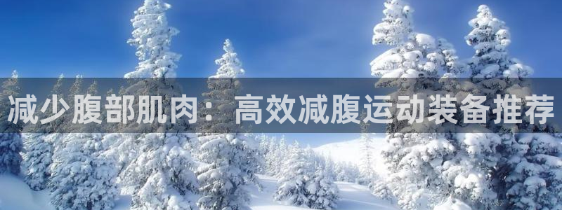 征途国际代理：减少腹部肌肉：高效减腹运动装备推荐